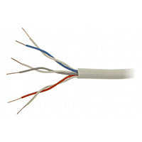 Telefonledning 3x2x0,5 mm² Hvid - Per. meter