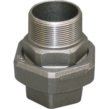 1.1/2" Sort union muffe/nippel