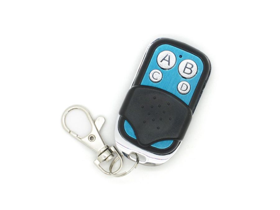 RF Remote - 433MHz fjernbetjening, 4-knapper