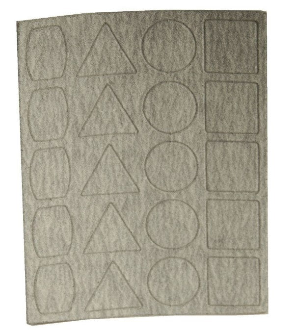 Slibepapir Ps 13- 3 Kort K 400