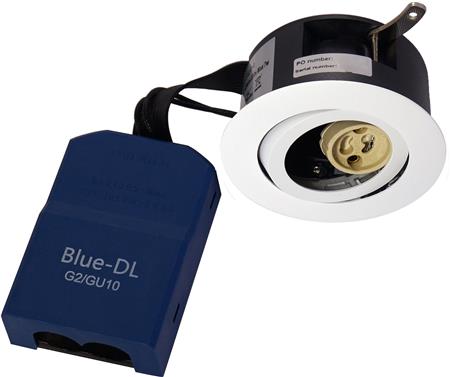 BLUE DL 42 HVID G2 SPECIAL GU10 KIP HVID