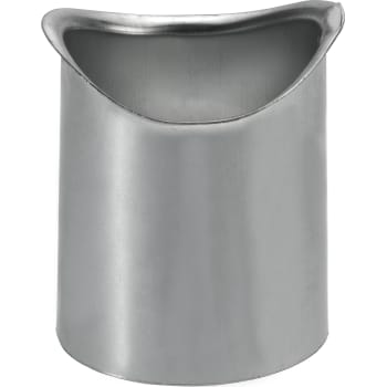 VMZINC tudstykke til halvrund tagrende, ZINC NATUR - 280/87 mm