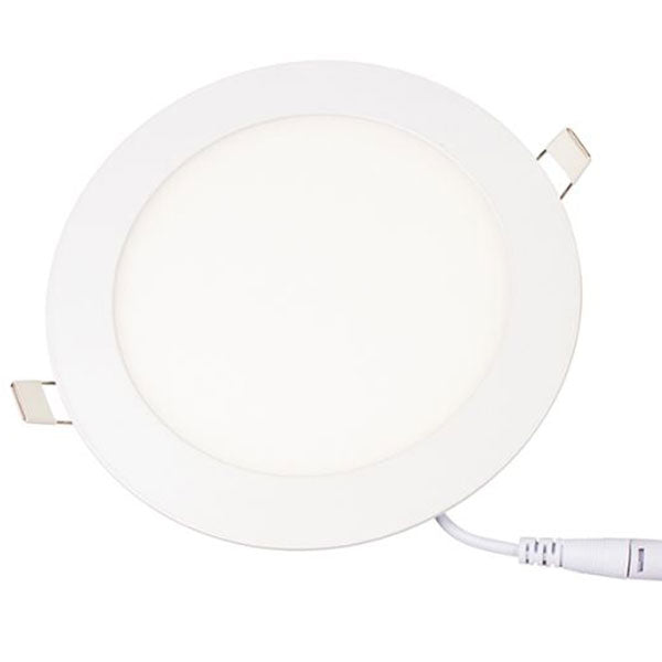 LED downlight Alisia 230V 12W 4000K dæmpbar IP44 - Rund, mat hvid