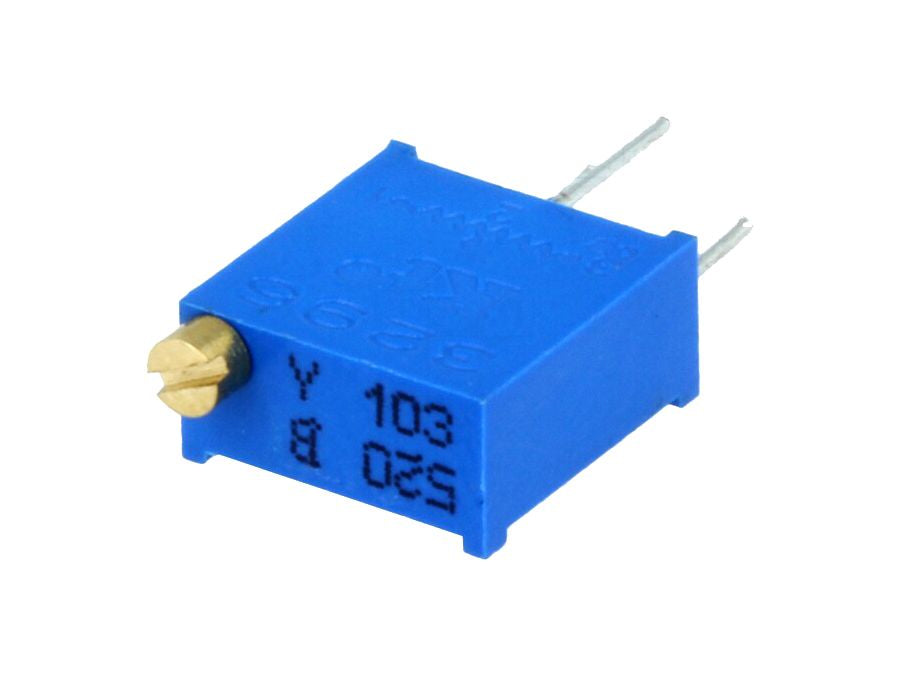 Multiturn trimmepotmeter - 10kOhm, 500mW, ±10% (YB)