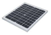 Monokrystallinsk solpanel - 18,6V / 20W