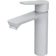AM.PM Hit Single-lever basin mixer, white, M-size