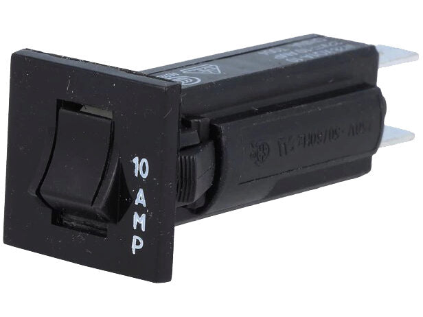 Automatsikring - 10A / 250VAC (32VDC), SPST-NC