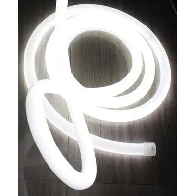 Hvid D16 Neon Flex LED-strips - 8W, IP67, 230V