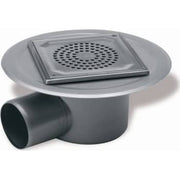ACO 75 mm afløbsskål t/smøremembran, u/studs, vandret, lav