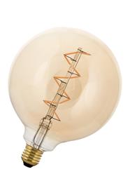 G150 LED filament GOLD pære - 240V / 3W E27 dæmpbar (2200K)
