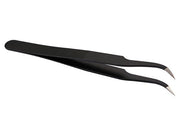 Antistatisk pincet - Bøjet spids (12,2cm)