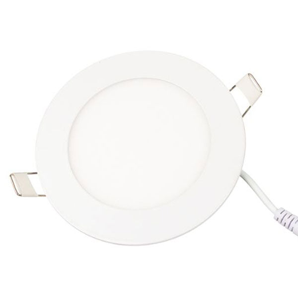 LED downlight Alisia 230V 6W 3000K IP44 - Rund, mat hvid