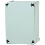 Fibox Tempo - 201x163x98 grå med låg - 4 skruehuller