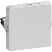 LK Fuga blænddæksel 1 modul - lysegrå