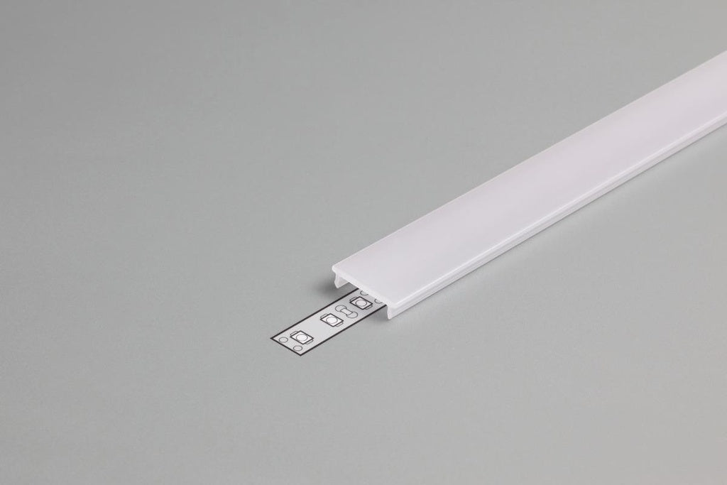 DIOFLEX Afdækning F opal f/alu profil 1m