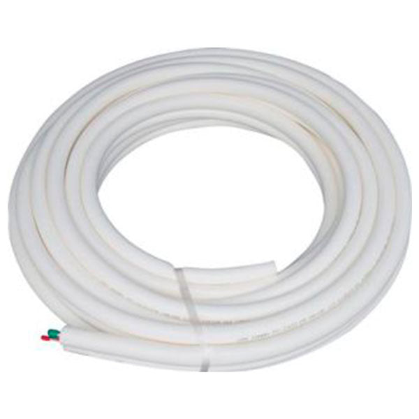 Isolerede dobbeltrør 1/4" - 1/2" - Pr meter