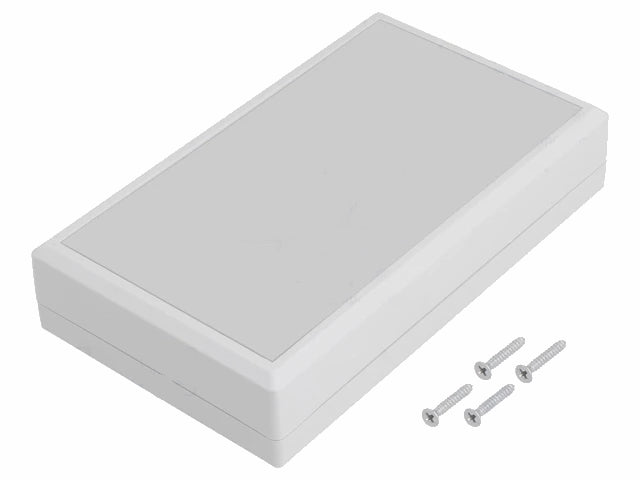 TENCLOS ABS kabinet m alu. panel - Grå (145x85x31mm)