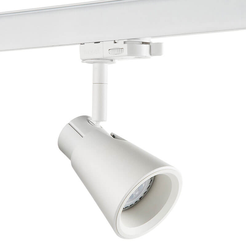 Zip Zoom 6,5W LED 2700K 3 faser mat hvid