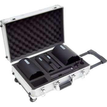 WORKER diamant-installationsbor, sæt, i trolley