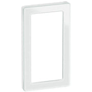 LK Fuga ramme PURE 66 glas 2m - hvid