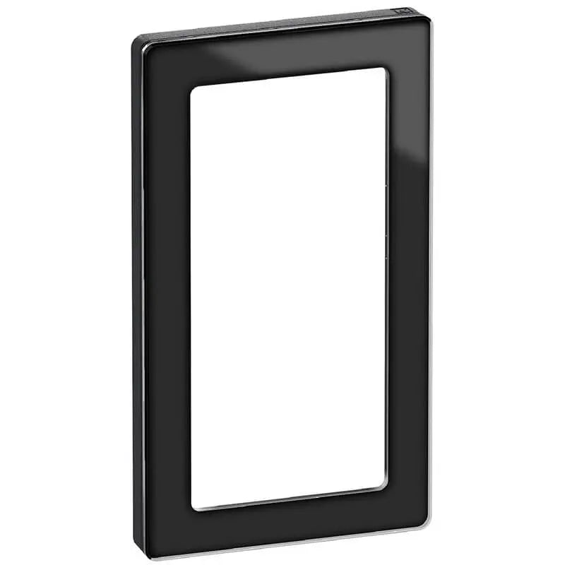 LK Fuga ramme PURE 66 glas 2m - sort