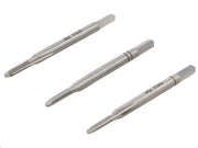 HSS gevindskære snittap-sæt - M2, 8mm dyb (3 dele)