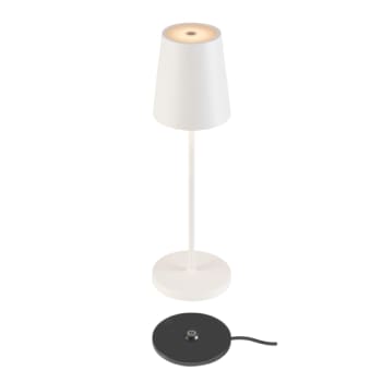 VINOLINA TWO, bordlampe, IP65, 2200/2700/3000K, TOUCH, hvid