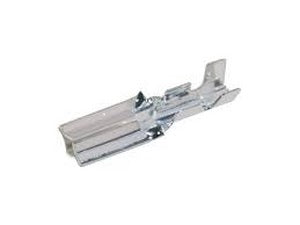 Krimpsko til 1,3mm printspyd - Forsølvet m. hul (10 stk.)