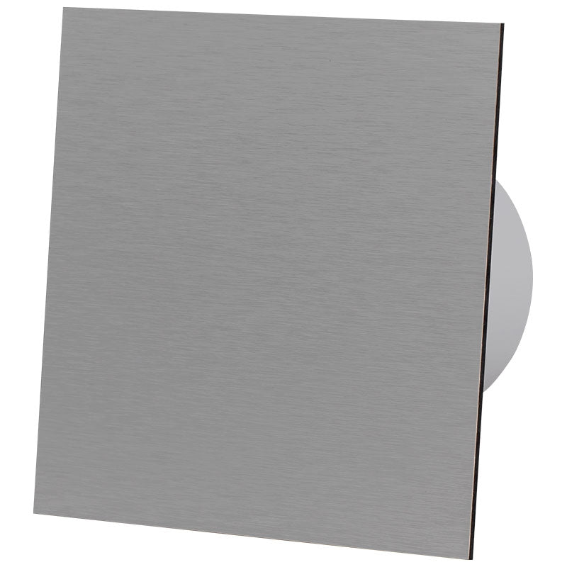 dRim ventilator m. kugleleje og timer børstet front