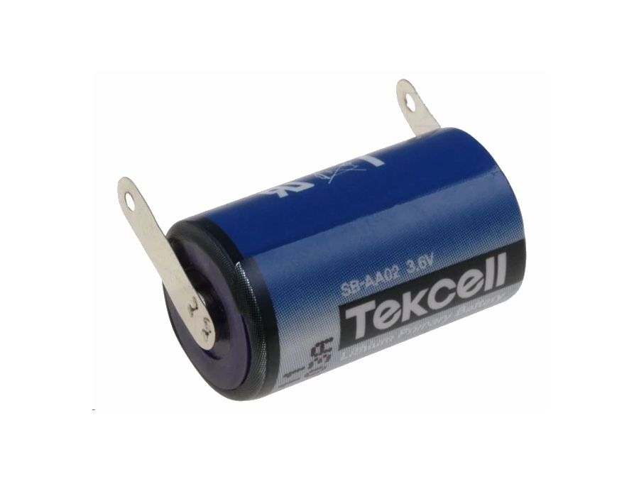 ER14250 1/2AA lithiumbat. m. loddeflige - 3,6V/1200mAh