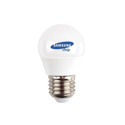 V-Tac 4,5W LED kronepære - Samsung LED chip, G45, E27, 5 års garanti
