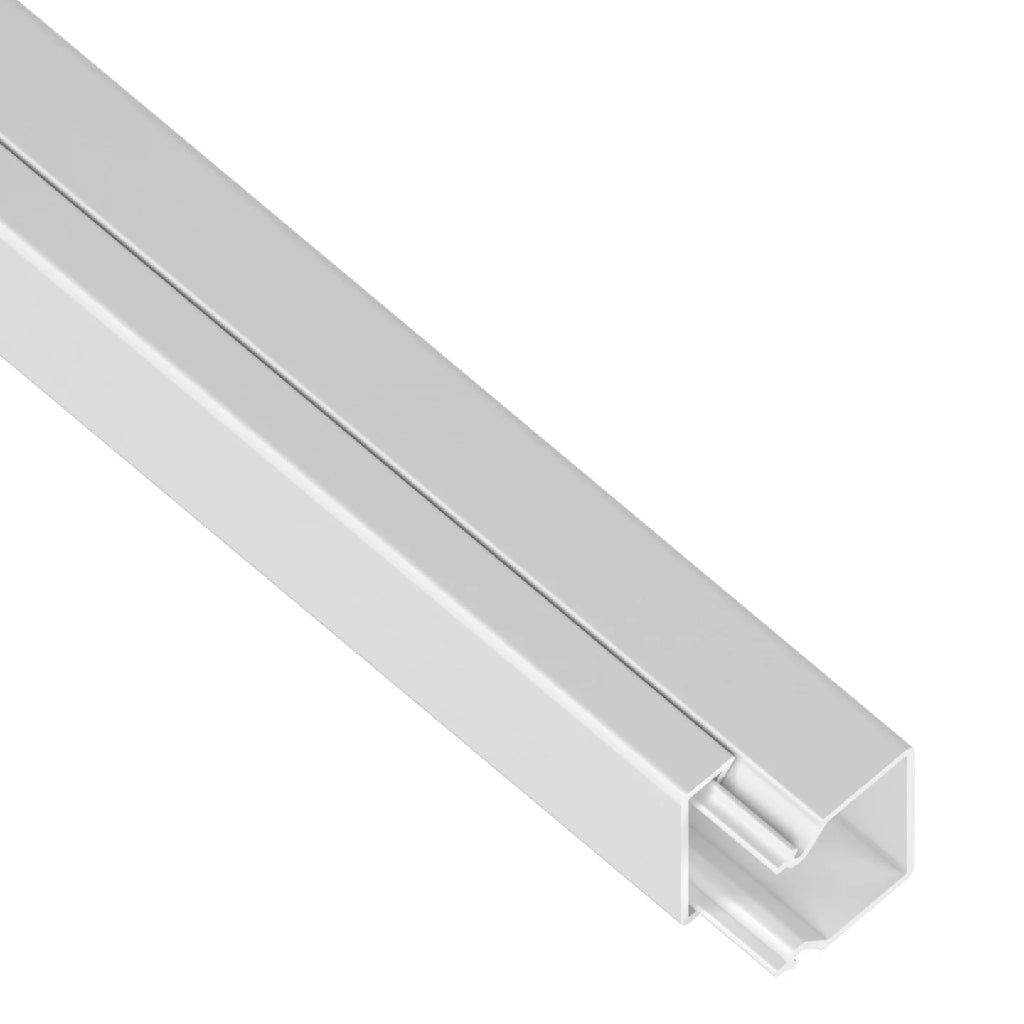 KABELKANAL 20X20 MM PERLEHVID RAL 9016 (2m)