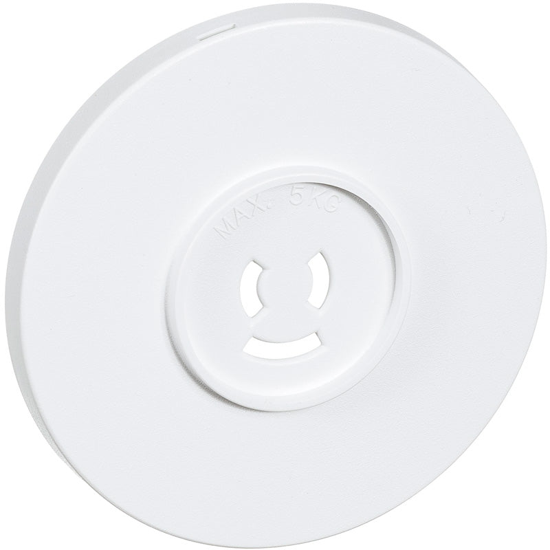 Fuga Afdækning lampestikkontakt Ø 80 hvid