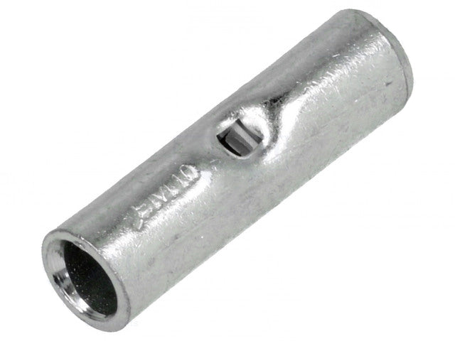 Krimp samlemuffe - Uisoleret fortinnet 10mm² (1 stk.)