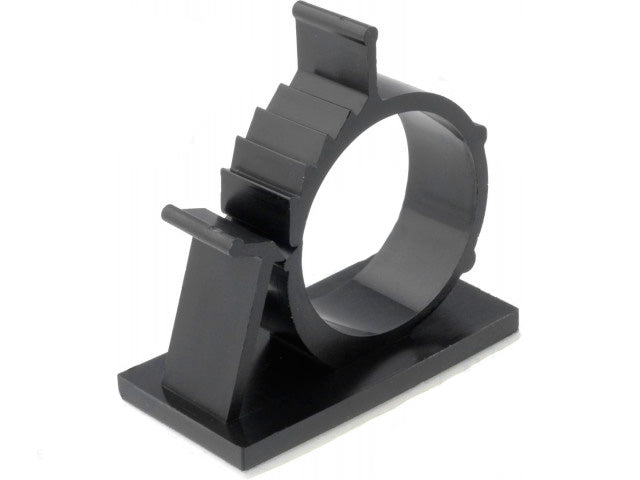 Selvklæbende kabelholder - 22,2-25,4mm hul (10 stk.)