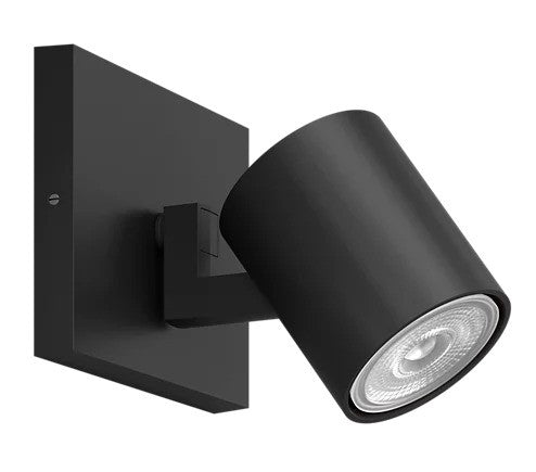 Runner single spot black 1x20W 230V