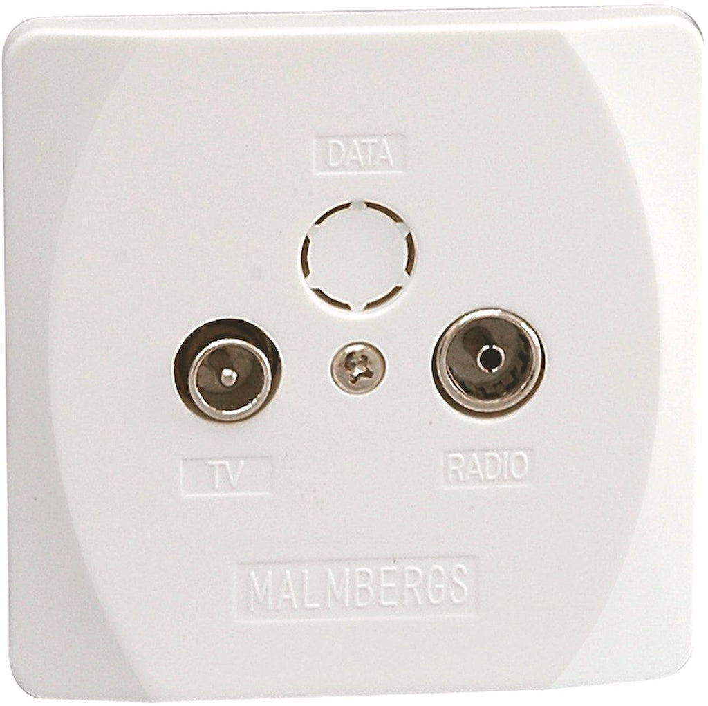 ANTENNEUDTAG INVEDIGT HVID