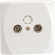 ANTENNEUDTAG INVEDIGT HVID