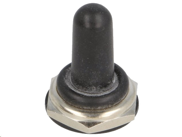 Gummihætte til APEM vippekontakter m. Ø12,2mm gevind