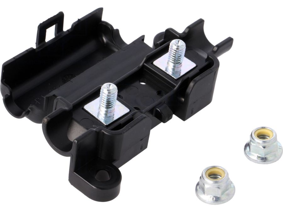 MIDIVAL autosikringsholder - til 40mm sikring, M5 skrue