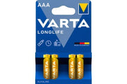 Longlife AAA/LR03 alkaline batteri - 1,5V (4 stk.)