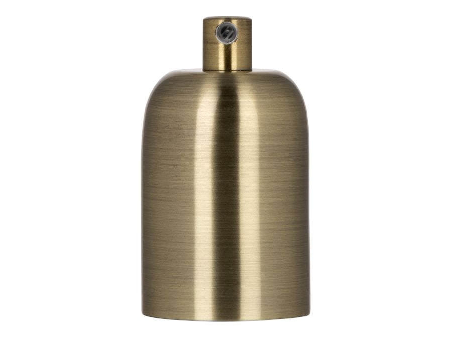 Moderne E27 pærefatning - Bronze