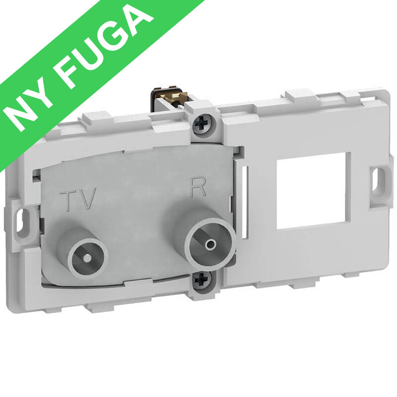Fuga dataudtag TV/R/RJ45 slutdåse TD31E 2m