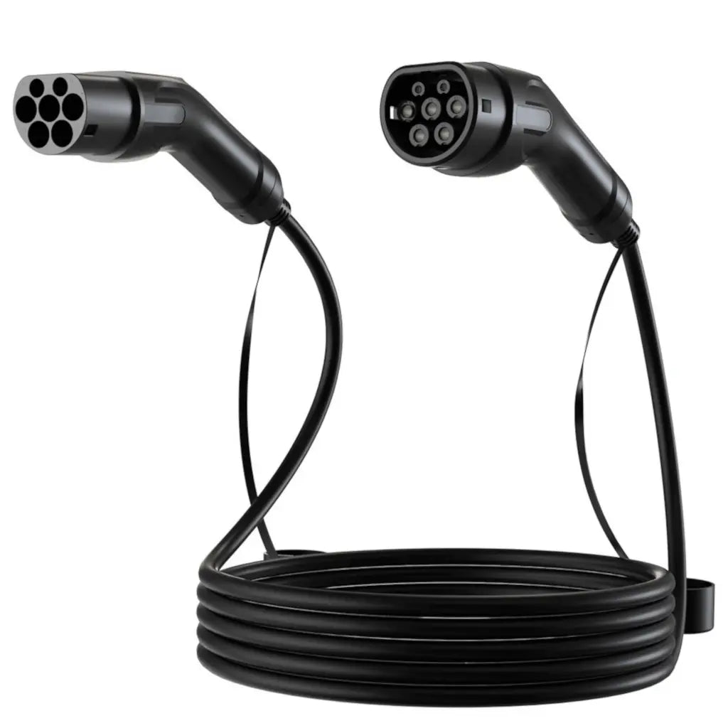 LADEKABEL TYPE 2, 3-FASET, 11KW, 7 M