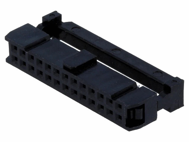 IDC fladkabelstik, hun - 26pol (2x13) 2,54mm benafstand