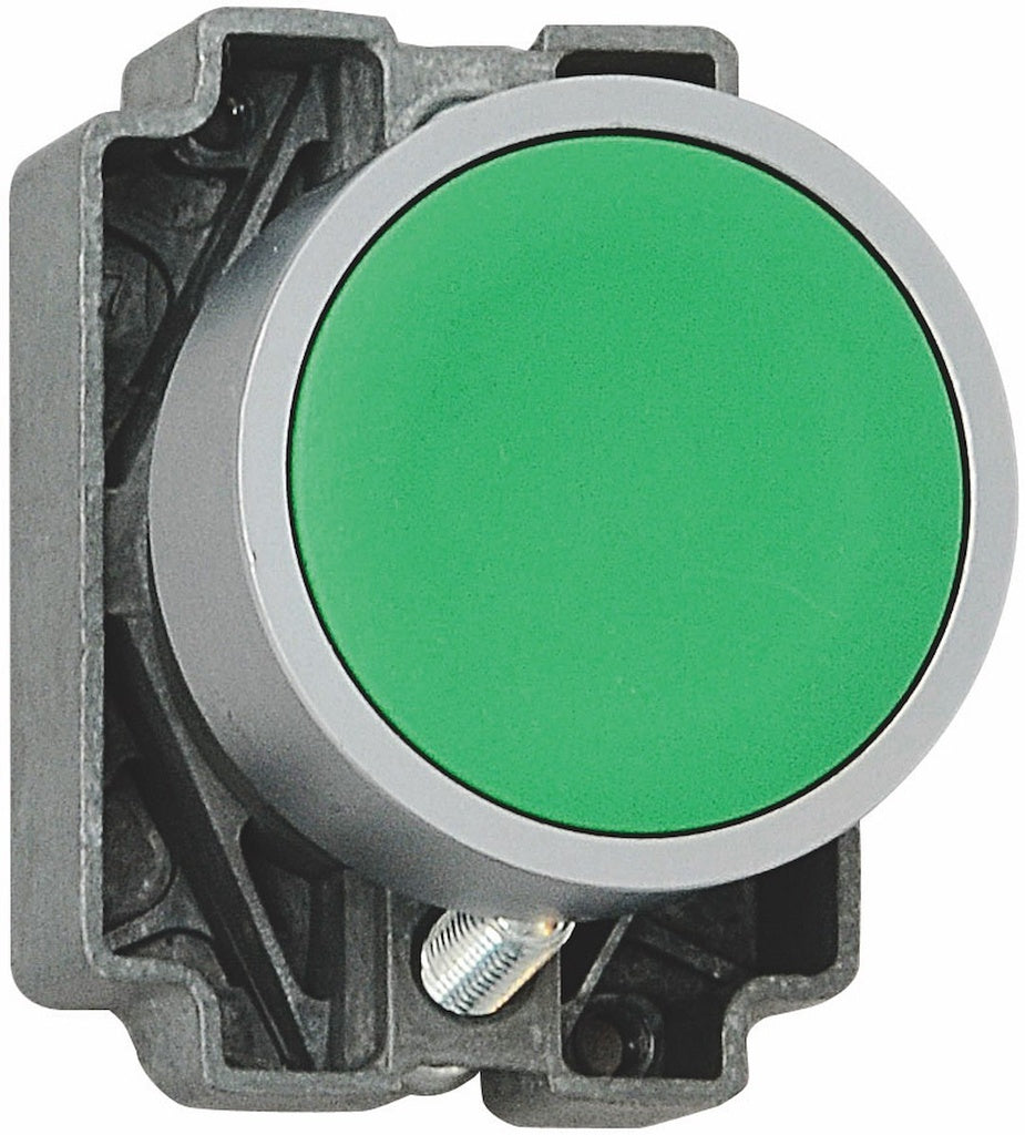 TRYKKNAP GRØN, KB2-METALL
