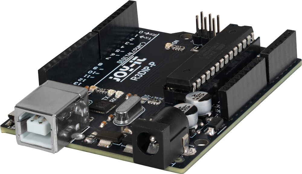 ATmega328 UNO udviklingsboard, Sort