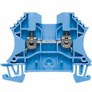 WDU  gennemgangsklemme 2,5mm² blå for dinskinne