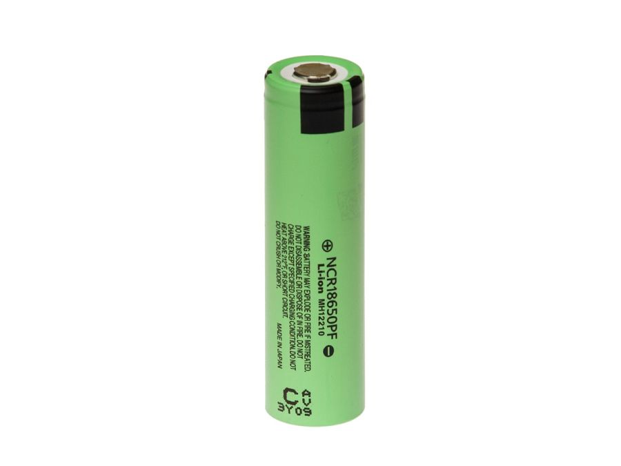 18650 LiION batteri - 3,6V 3350mAh (Ø18,2x65mm)