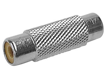 RCA(phono) hun til RCA(phono) hun - Nikkel